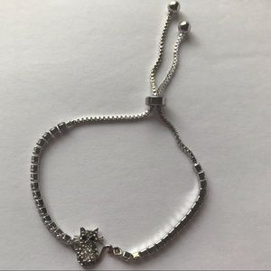 Kitty Tennis Bracelet
